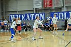 VB vs USCGA  Wheaton College Women's Volleyball vs U.S. Coast Guard Academy. - Photo by Keith Nordstrom : Wheaton, Volleyball